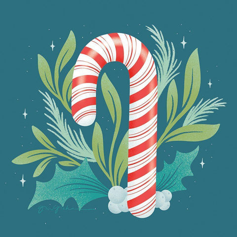 Falala VII White Modern Wood Framed Art Print with Double Matting by Graham, Gia