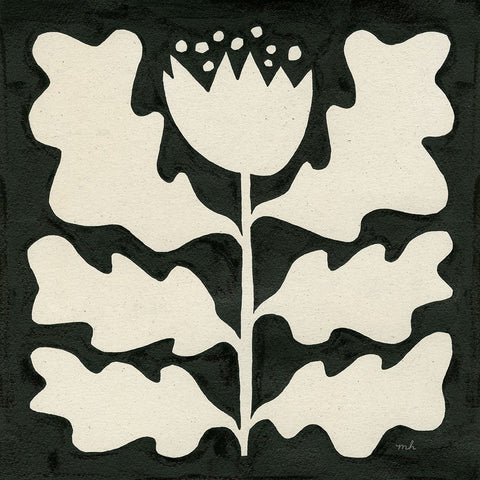 Delighted I Black Ornate Wood Framed Art Print with Double Matting by Hershey, Moira