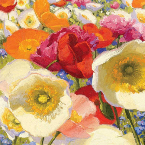 Sunny Abundance II Black Modern Wood Framed Art Print by Novak, Shirley