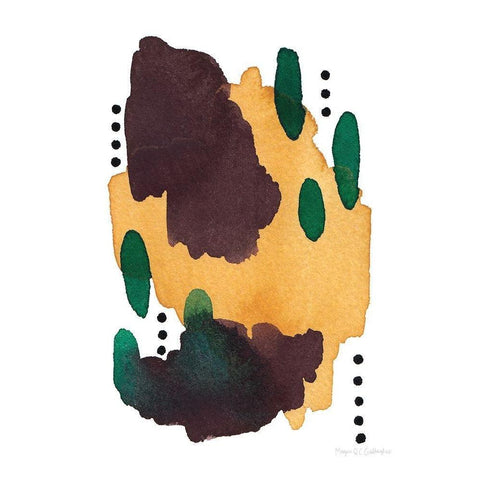 Abstract Day III White Modern Wood Framed Art Print by Gallagher, Megan