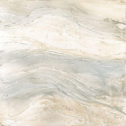 Toned Texture VI White Modern Wood Framed Art Print by Paschke, Chris