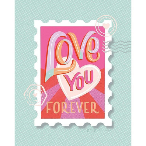 Just My Type III Gold Ornate Wood Framed Art Print with Double Matting by Graham, Gia