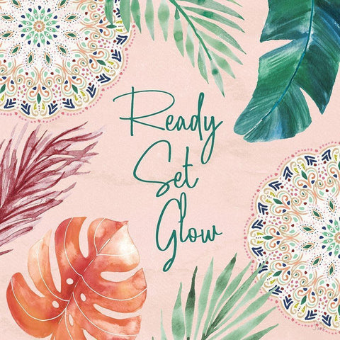 The Tropics VI Black Modern Wood Framed Art Print by June, Dina