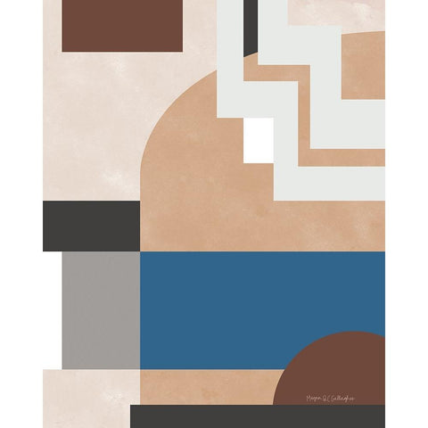 Soft Modern I Gray White Modern Wood Framed Art Print by Gallagher, Megan