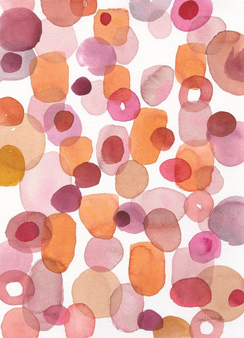 Toggle II Black Ornate Wood Framed Art Print with Double Matting by Warrick, Cheryl