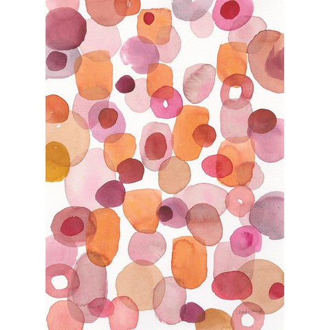 Toggle II White Modern Wood Framed Art Print by Warrick, Cheryl