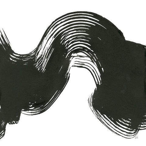 Unparalleled IV Black Ornate Wood Framed Art Print with Double Matting by Paschke, Chris