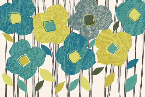 Spice It Up Black Ornate Wood Framed Art Print with Double Matting by Adams, Sarah