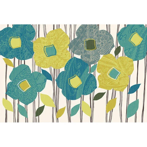 Spice It Up Black Modern Wood Framed Art Print by Adams, Sarah