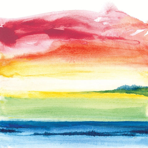 Jewel Waterway VI Black Ornate Wood Framed Art Print with Double Matting by Paschke, Chris