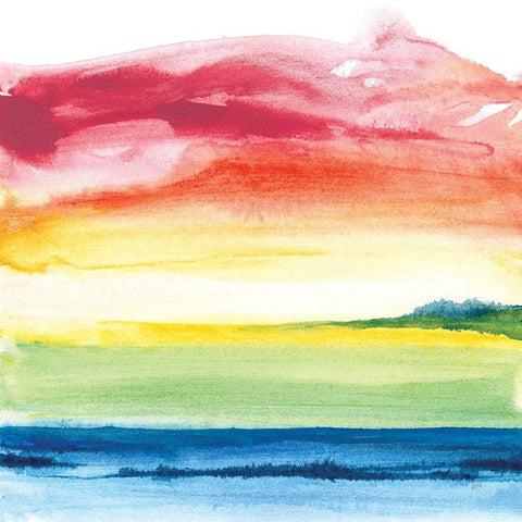 Jewel Waterway VI Black Modern Wood Framed Art Print by Paschke, Chris