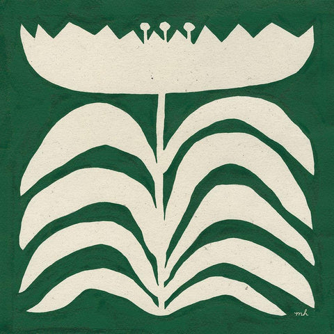 Delighted II Emerald Black Modern Wood Framed Art Print by Hershey, Moira