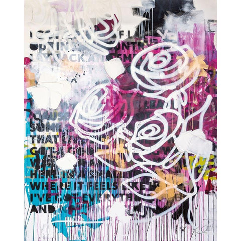 Ive Got Everything Black Modern Wood Framed Art Print with Double Matting by Youngstrom, Kent