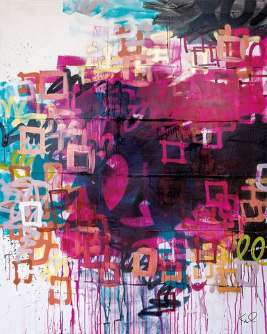 Ticking All the Boxes II Black Ornate Wood Framed Art Print with Double Matting by Youngstrom, Kent