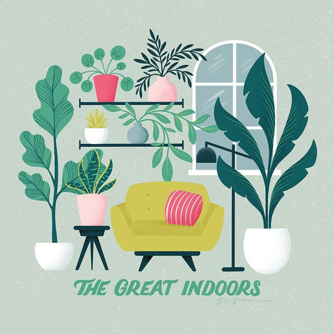 Lush Life IX Black Modern Wood Framed Art Print by Graham, Gia