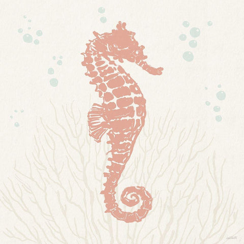 Seaside Style II Gold Ornate Wood Framed Art Print with Double Matting by Tavoletti, Anne