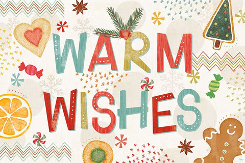 Sweet Treats I White Modern Wood Framed Art Print with Double Matting by Charron, Veronique