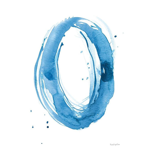 Bold Neon III Black Modern Wood Framed Art Print by Charro, Mercedes Lopez