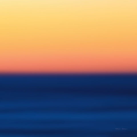 Fire Water Light Black Ornate Wood Framed Art Print with Double Matting by Gendreau, Katherine