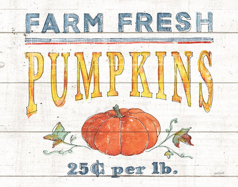 Fall Flair IV Shiplap Black Ornate Wood Framed Art Print with Double Matting by Tavoletti, Anne