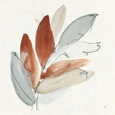 From the Forest I Rust Gold Ornate Wood Framed Art Print with Double Matting by Paschke, Chris