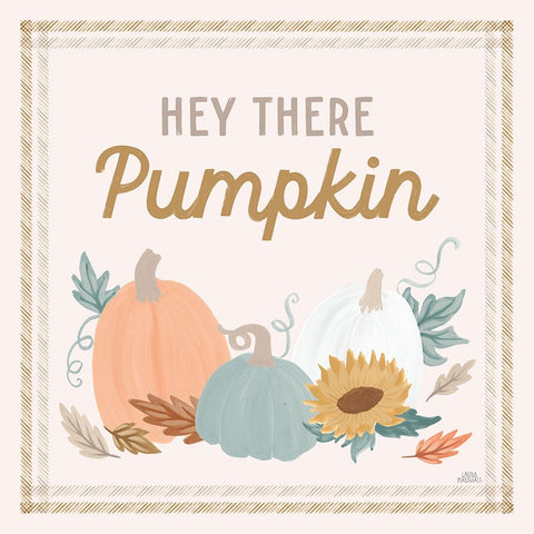 Festive Friendsgiving II White Modern Wood Framed Art Print with Double Matting by Marshall, Laura