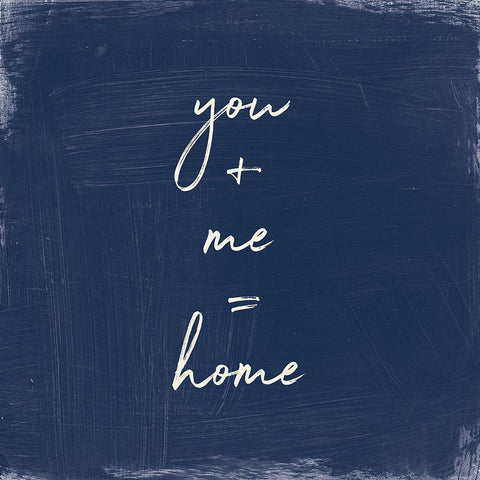 My Home Inspiration I Indigo Black Modern Wood Framed Art Print by Portfolio, Wild Apple