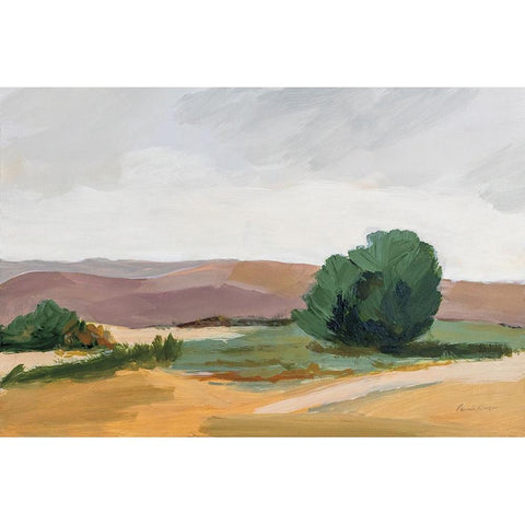 Nature Walk v2 White Modern Wood Framed Art Print by Munger, Pamela