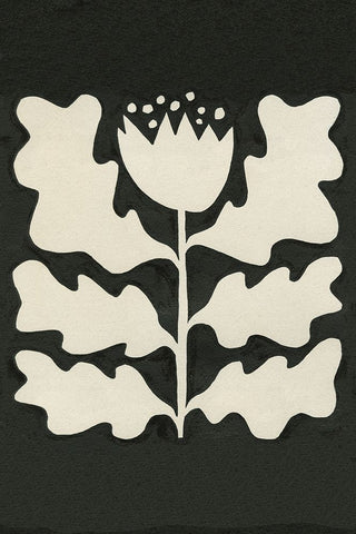 Delighted I Vertical White Modern Wood Framed Art Print with Double Matting by Hershey, Moira