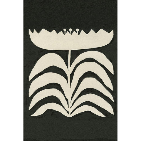 Delighted II Vertical Black Modern Wood Framed Art Print by Hershey, Moira