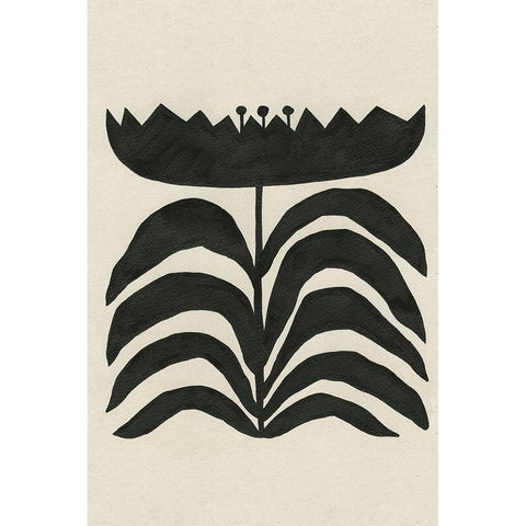 Delighted III Vertical Black Modern Wood Framed Art Print by Hershey, Moira