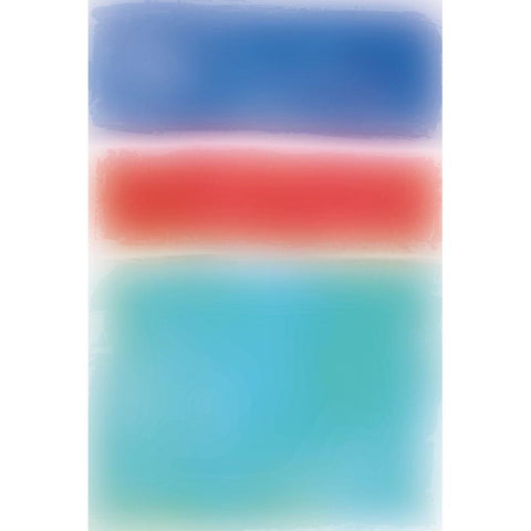 Ombre I Black Modern Wood Framed Art Print by Wild Apple Portfolio