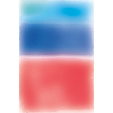 Ombre II Black Modern Wood Framed Art Print by Wild Apple Portfolio