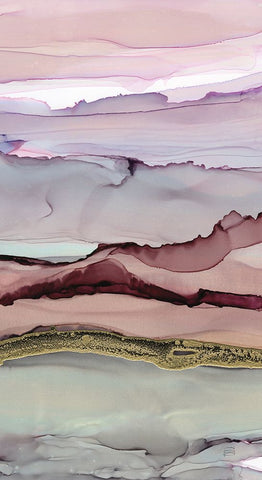 The Vineyard I Crop Black Ornate Wood Framed Art Print with Double Matting by Paschke, Chris