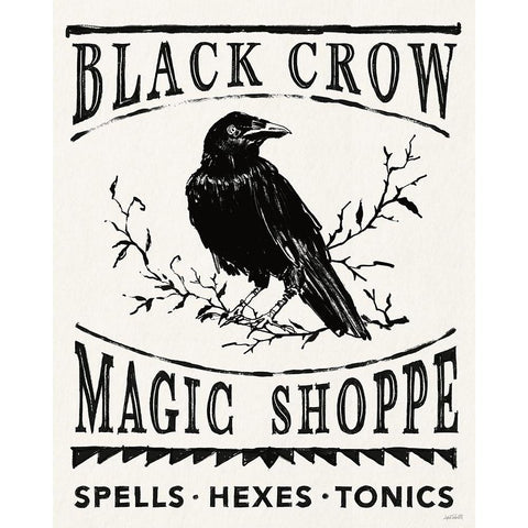 Haunted III Gold Ornate Wood Framed Art Print with Double Matting by Tavoletti, Anne