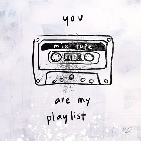 Turn it Up II Black Modern Wood Framed Art Print by Youngstrom, Kent