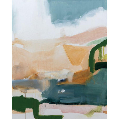 Regeneration White Modern Wood Framed Art Print by Munger, Pamela