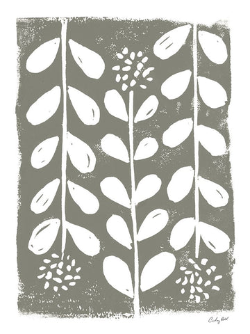 Peaceful Retreat I White Modern Wood Framed Art Print with Double Matting by Prahl, Courtney