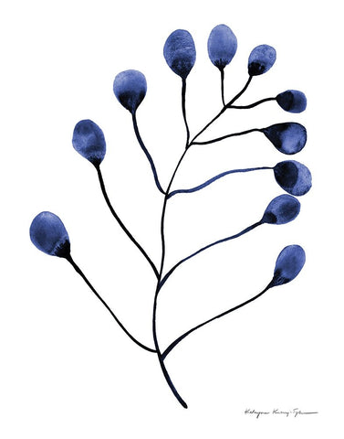 Silhouette of Nature II White Modern Wood Framed Art Print with Double Matting by Kucwaj-Tybur, Kasia