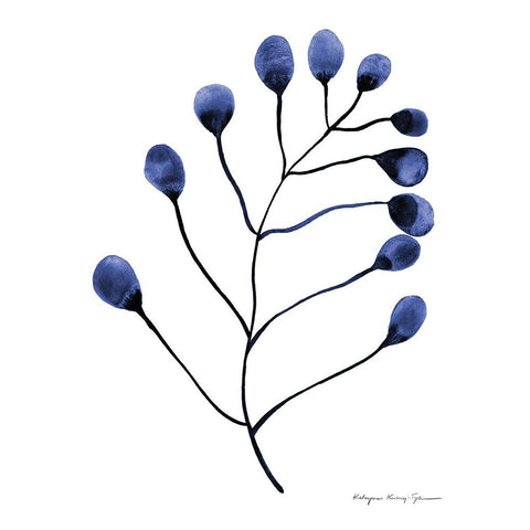 Silhouette of Nature II Black Modern Wood Framed Art Print by Kucwaj-Tybur, Kasia