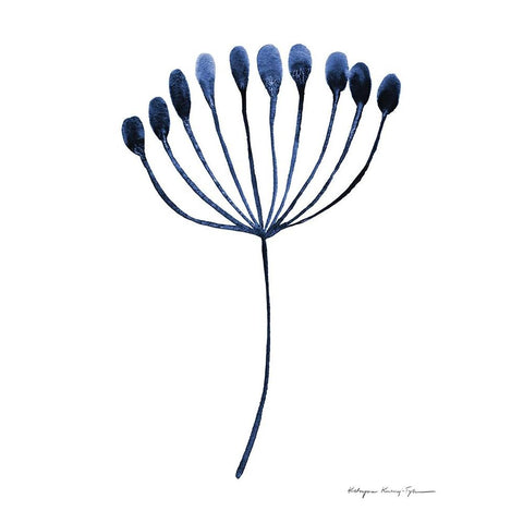 Silhouette of Nature III Gold Ornate Wood Framed Art Print with Double Matting by Kucwaj-Tybur, Kasia