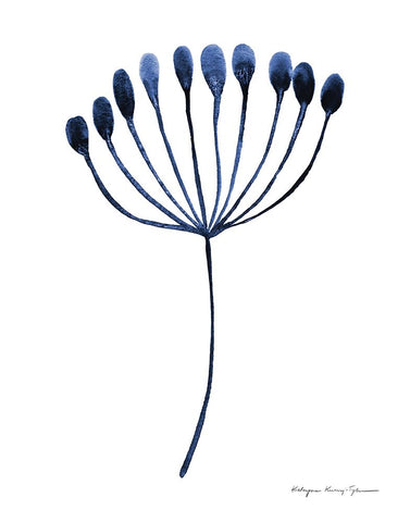 Silhouette of Nature III White Modern Wood Framed Art Print with Double Matting by Kucwaj-Tybur, Kasia