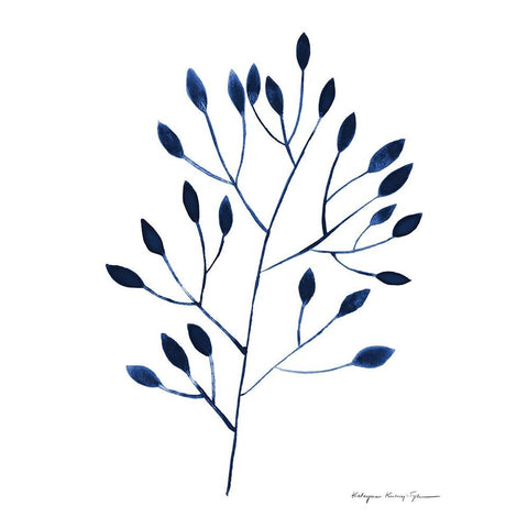 Silhouette of Nature IV Black Modern Wood Framed Art Print by Kucwaj-Tybur, Kasia