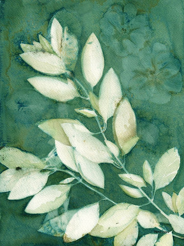 Shower of Gold VI Light Black Modern Wood Framed Art Print by Ferguson, Kathy