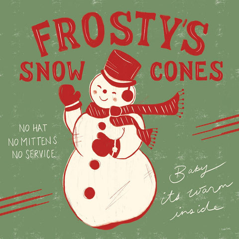 Christmas Nostalgia II Black Modern Wood Framed Art Print by York, Leah