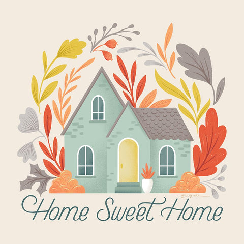 Sweater Weather VII White Modern Wood Framed Art Print with Double Matting by Graham, Gia