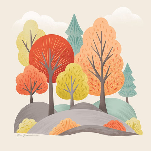 Sweater Weather VIII Black Modern Wood Framed Art Print by Graham, Gia