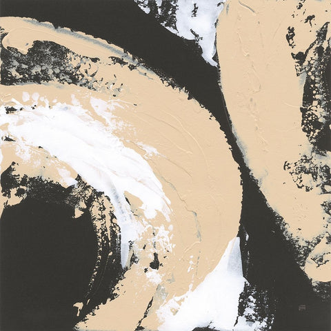 Crosby II Black Ornate Wood Framed Art Print with Double Matting by Paschke, Chris