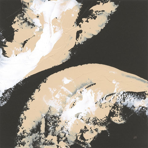 Crosby IV Black Ornate Wood Framed Art Print with Double Matting by Paschke, Chris