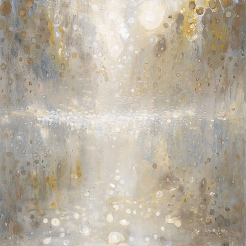 Gravity Black Ornate Wood Framed Art Print with Double Matting by Nai, Danhui